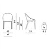 Silla Eleganza Ela Kartell