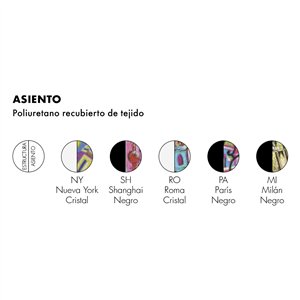 Butaca Madame Emilio Pucci Kartell