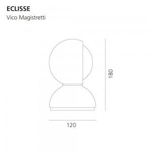 Lámpara sobremesa Eclisse x Squid Game Jugador de Artemide. Tienda online lámparas modernas.