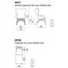 Sillón K/Wood Cuero Kartell