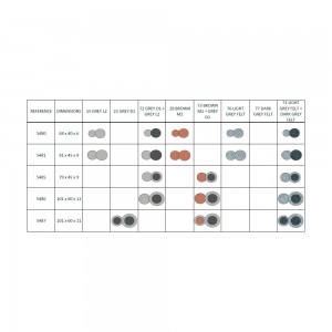 Lámpara aplique Puck Wall Art doble con aro de Vibia. Lámparas modernas.