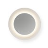 Lámpara aplique Puck Wall Art con aro Vibia