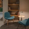 Lámpara mesa Mayfair mini portátil de Vibia. Tienda online lámparas originales.
