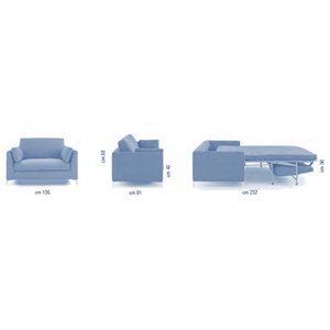 Sillón cama Giù Campeggi