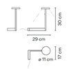 Lámpara sobremesa Flat 5970 Vibia