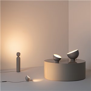 Lámpara Pie/Sobremesa Plusminus de acento Vibia