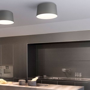 Lámpara techo Tube empotrada de Vibia. Tienda online lámparas modernas.