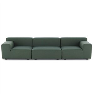 Sofá Plastics Outdoor Liberty 3 plazas Kartell