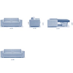 Sofá cama Pit Campeggi