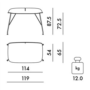 Escritorio Earl of Wood Kartell