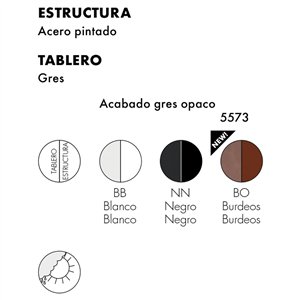 Mesa Glossy Outdoor ovalada Kartell