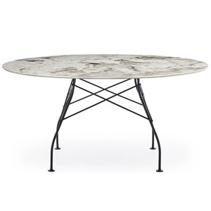 Mesa Glossy XXL mármol Kartell