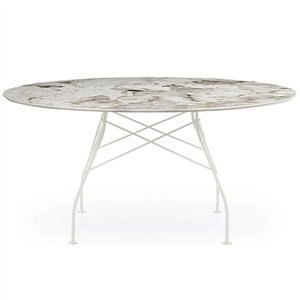 Mesa Glossy XXL mármol Kartell