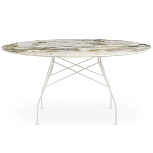 Mesa Glossy XXL mármol Kartell