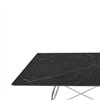 Mesa Glossy mármol cuadrada Kartell