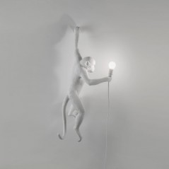 The Monkey Hanging Left Hand White Oferta Seletti