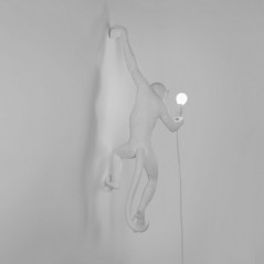The Monkey Hanging Left Hand White Oferta Seletti