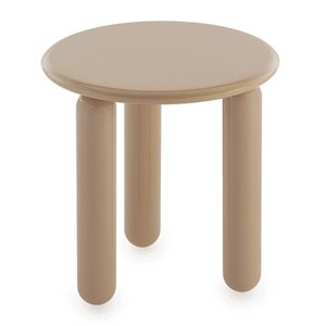 Mesa auxiliar Undique Mas redonda Kartell
