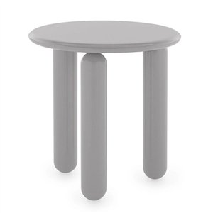 Mesa auxiliar Undique Mas redonda Kartell