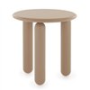 Mesa auxiliar Undique Mas redonda Kartell