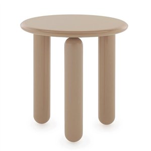 Mesa auxiliar Undique Mas redonda Kartell