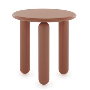 Mesa auxiliar Undique Mas redonda Kartell