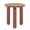 Mesa auxiliar Undique Mas redonda Kartell