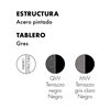Mesa auxiliar Undique redonda Kartell