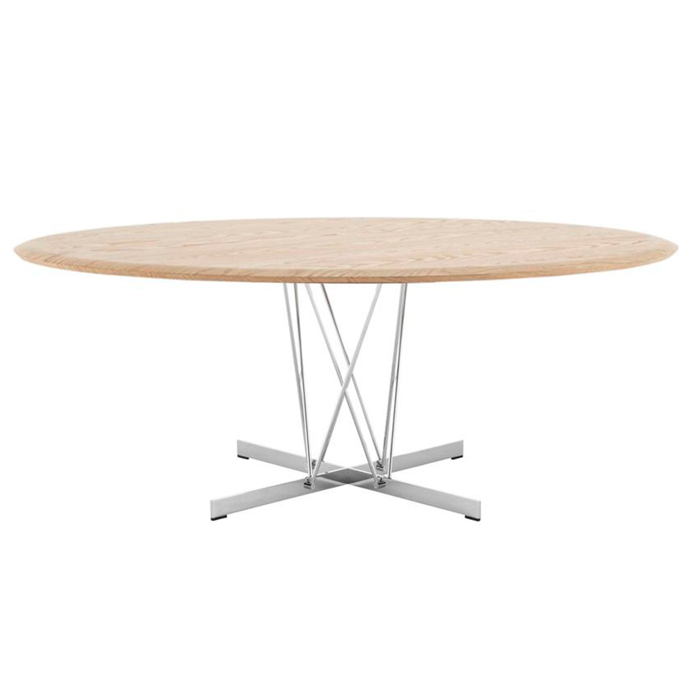 Mesa Viscount of Wood ovalada Kartell