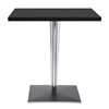 Mesa TopTop cuadrada base cuadrada Kartell