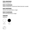 Mesa TopTop for Dr. Yes cuadrada Kartell