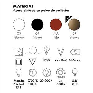 Lámpara de pie Geen-A Kartell