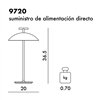 Lámpara sobremesa Mini Geen-A Kartell