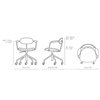 Silla giratoria CH621 Carl Hansen and Son