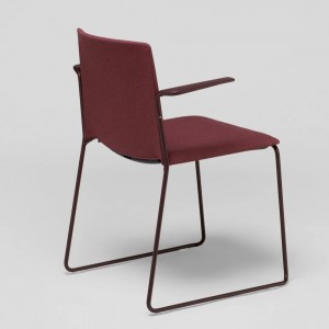 Sillón Ema patín tapizada Enea