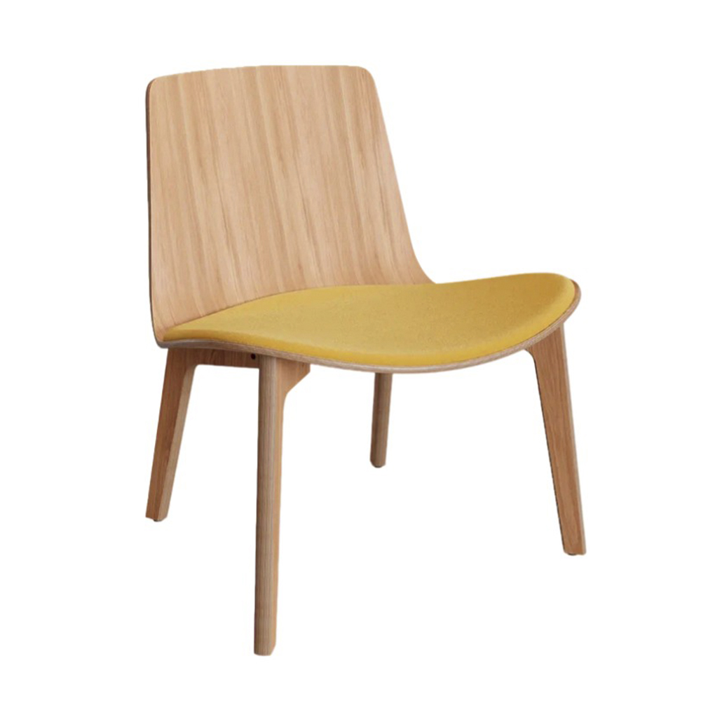 Butaca Lottus Wood tapizada Enea