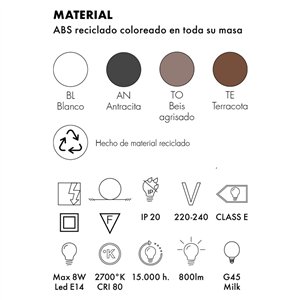 Lámpara sobremesa Tea Kartell