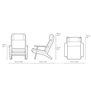 Sillón CH291 Carl Hansen and Son