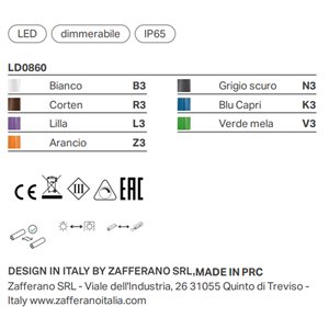 Lámpara sobremesa Olivia Mini Zafferano