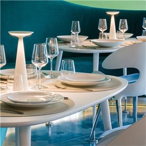 Lámpara sobremesa Dama Zafferano