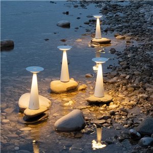 Lámpara sobremesa Dama Zafferano