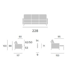Sofá cama Ander Francés Bañón