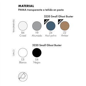 Mesita auxiliar Small Ghost Buster Kartell