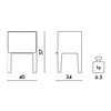 Mesita auxiliar Small Ghost Buster Kartell