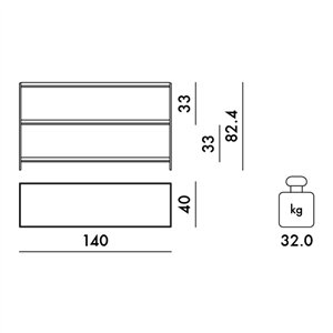Estantería Trays Kartell