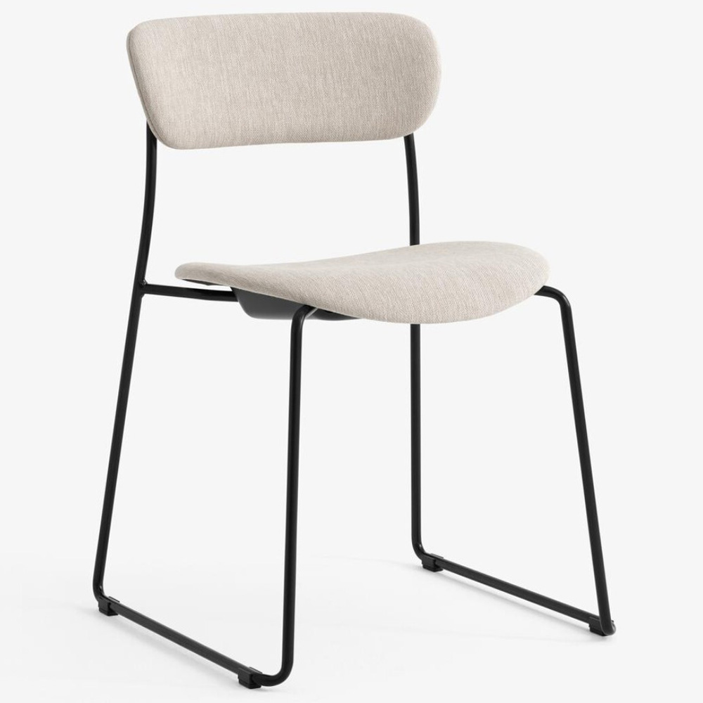 Silla Pavilion tapizada patín &Tradition