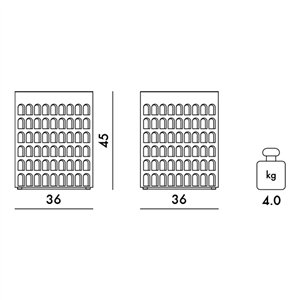 Mesita auxiliar EUR Kartell