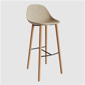 Taburete Mate Wood Enea