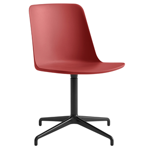 Silla Rely plástico giratoria &Tradition