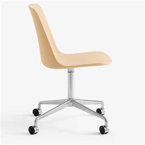 Silla Rely plástico giratoria &Tradition